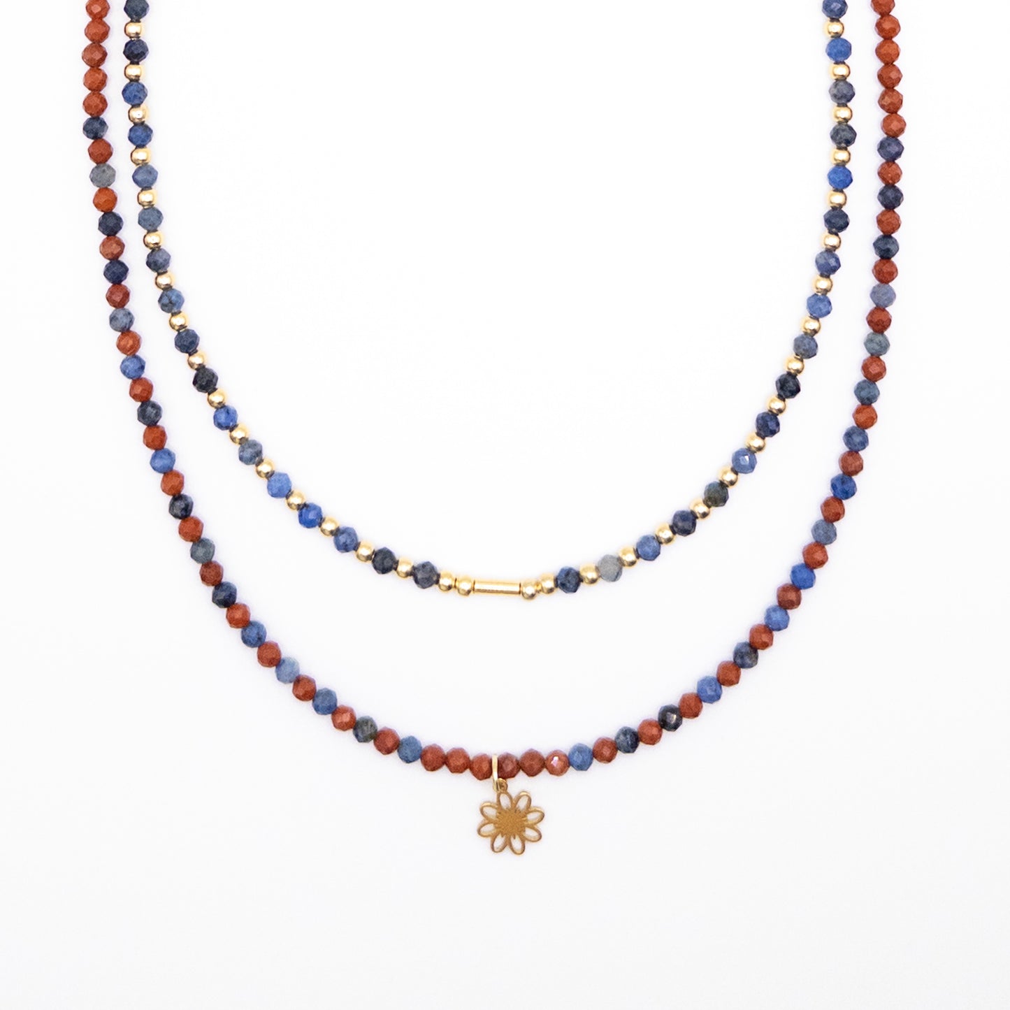 Necklace with Garnet Stone