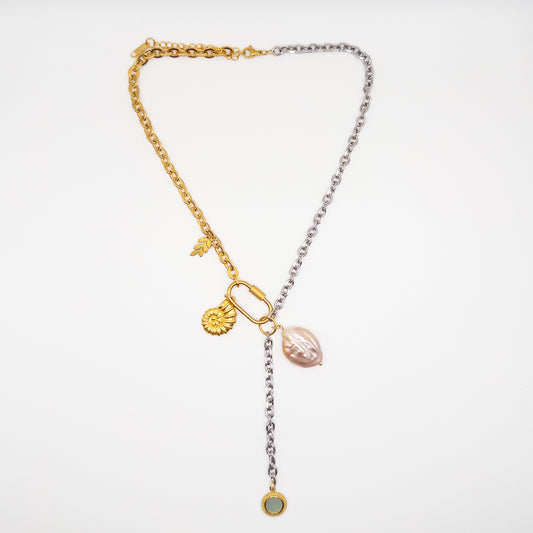 Mix Color Stainless Steel Necklace