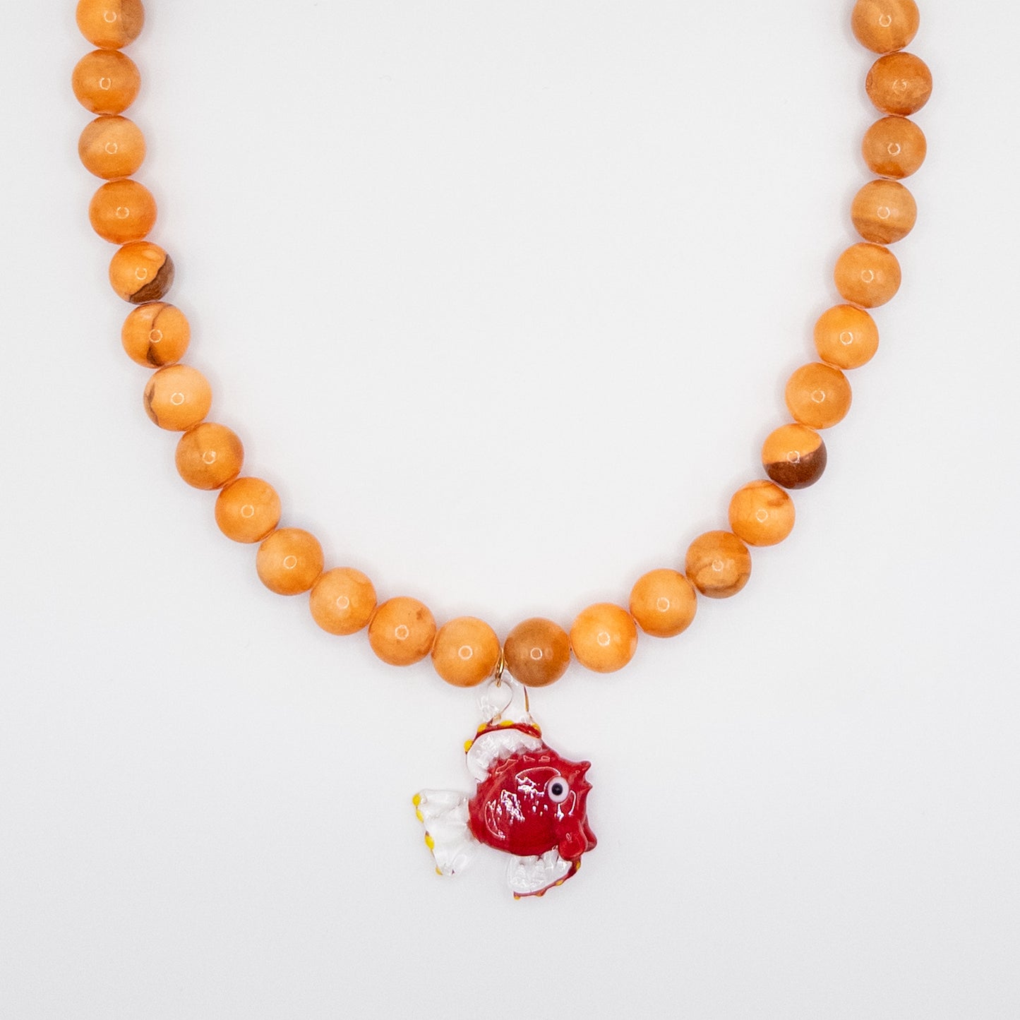 Orange Color Necklace