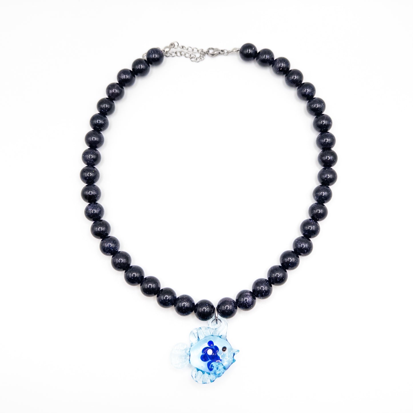 Dark Blue Color Necklace
