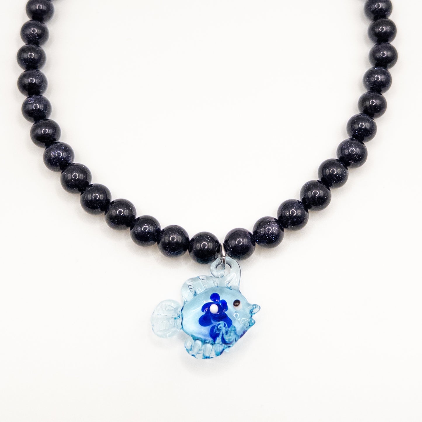 Dark Blue Color Necklace
