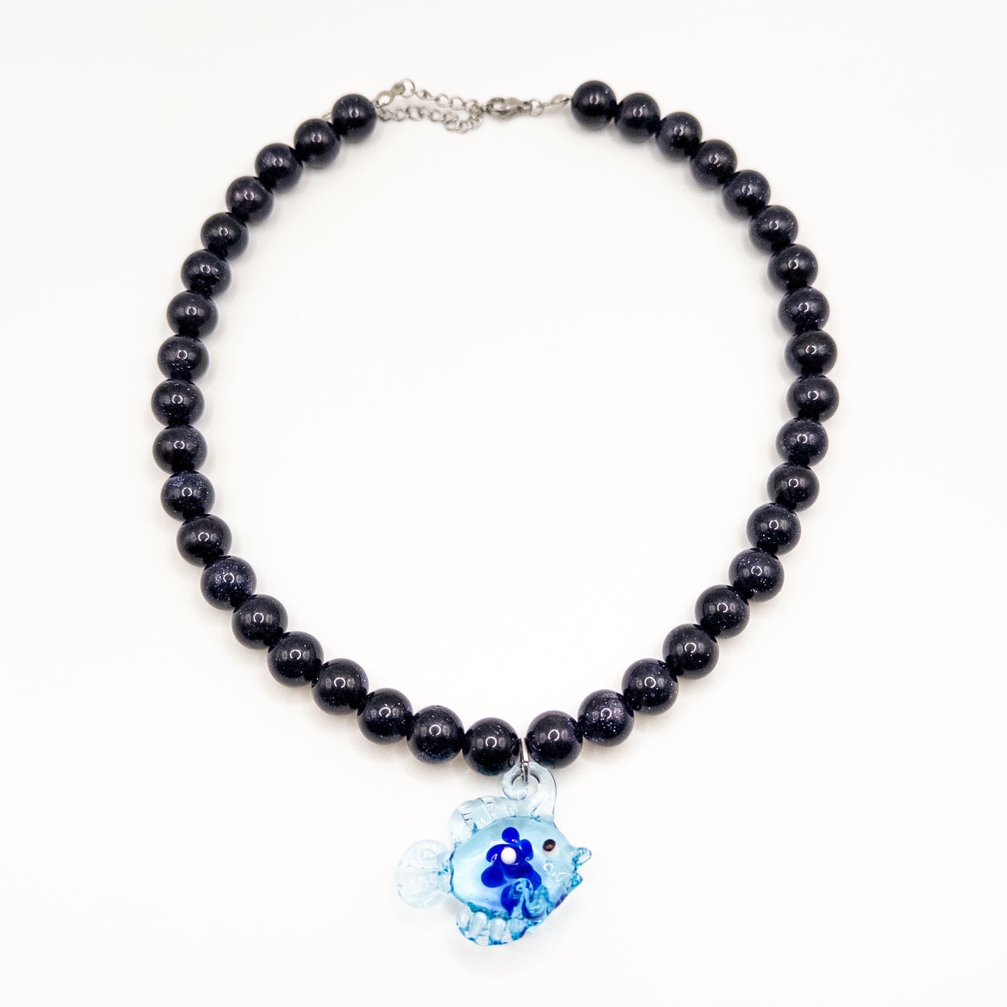 Dark Blue Color Necklace