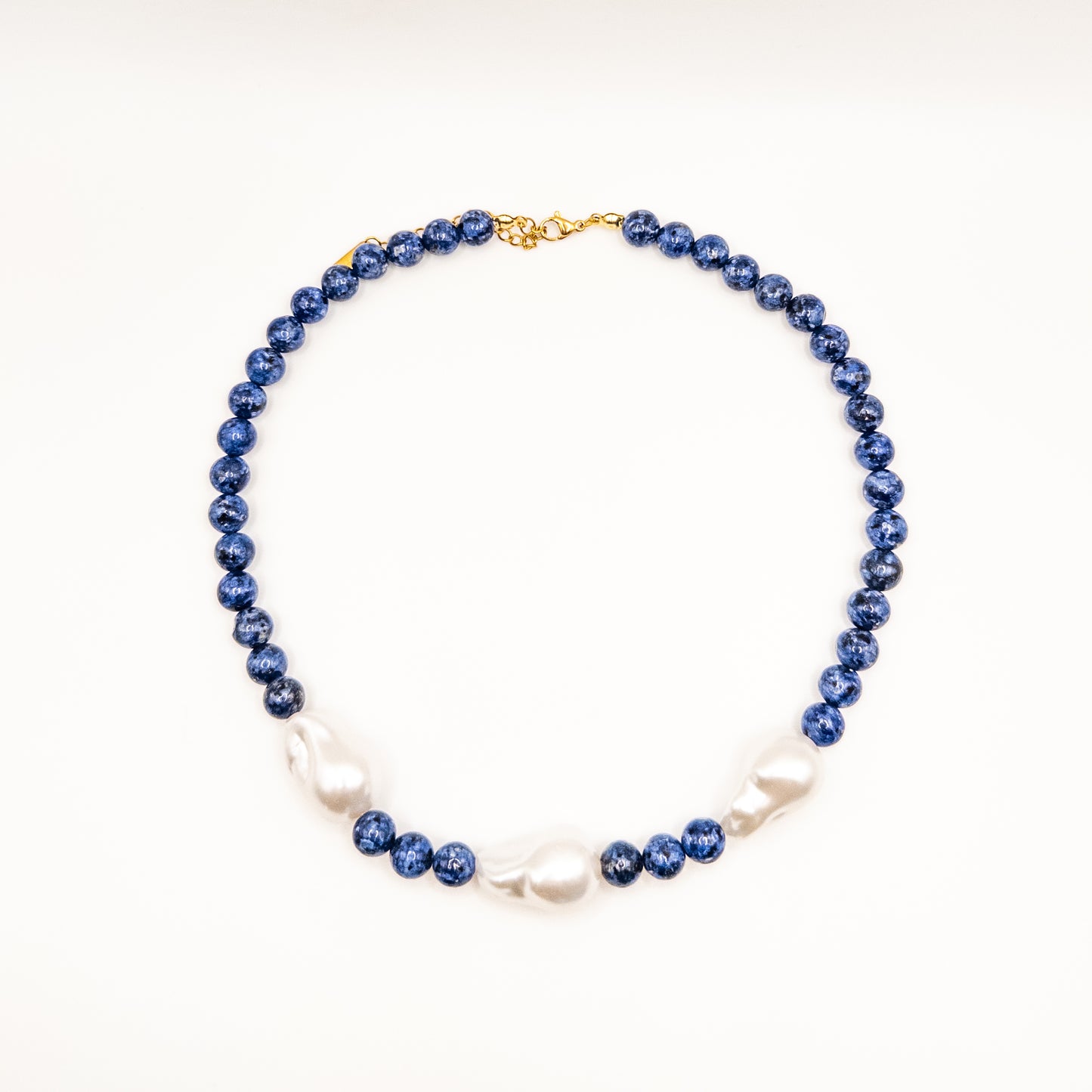 Jasper Stone Bead Necklace