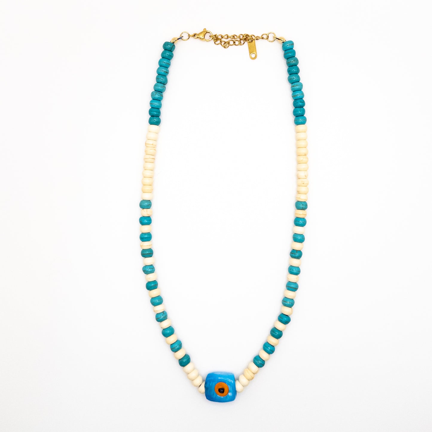 Necklace with Evil Eye Talisman