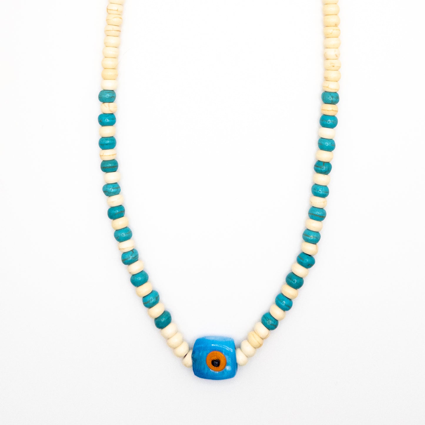 Necklace with Evil Eye Talisman