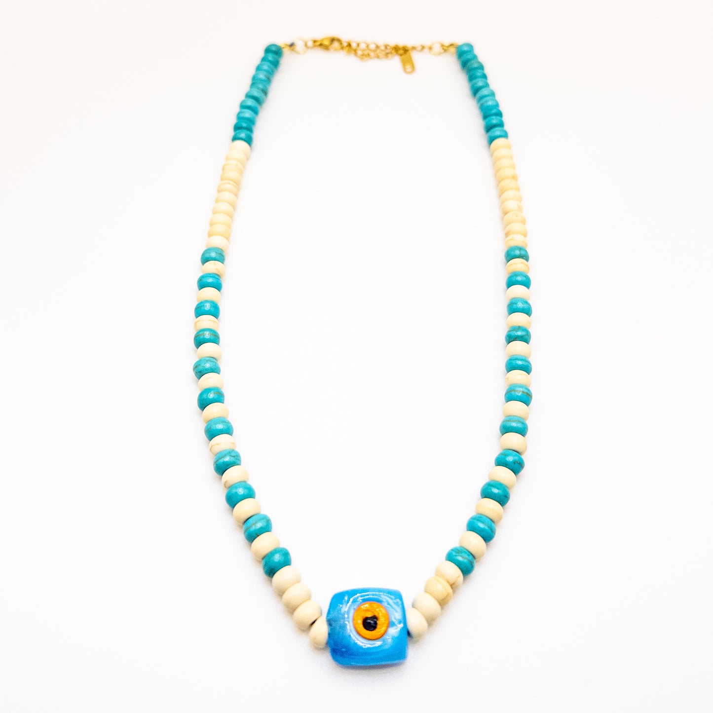 Necklace with Evil Eye Talisman