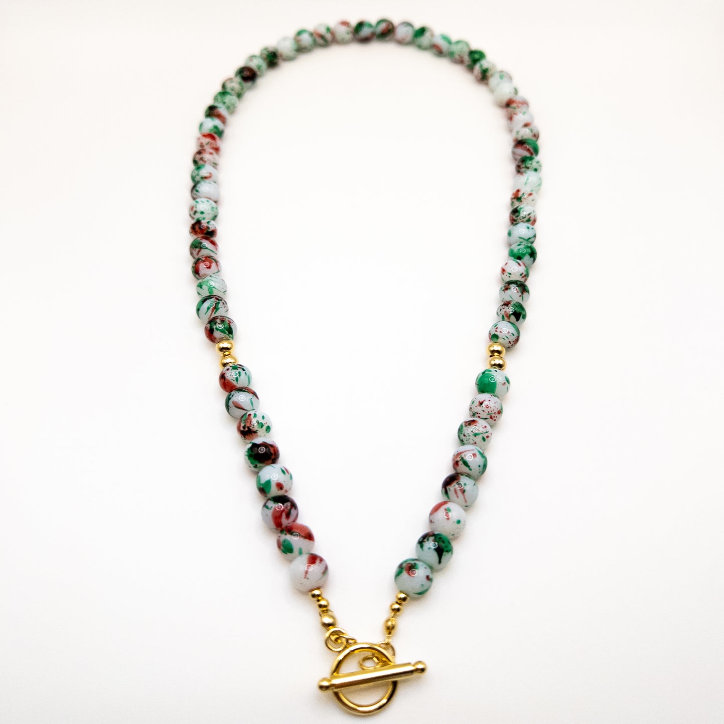 Necklace with Shiny Beads