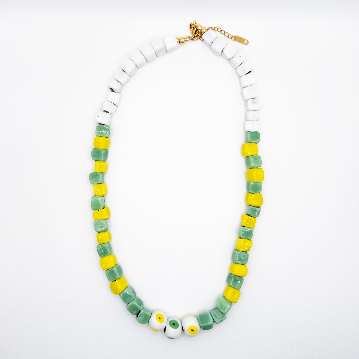 Necklace with Glass Stones