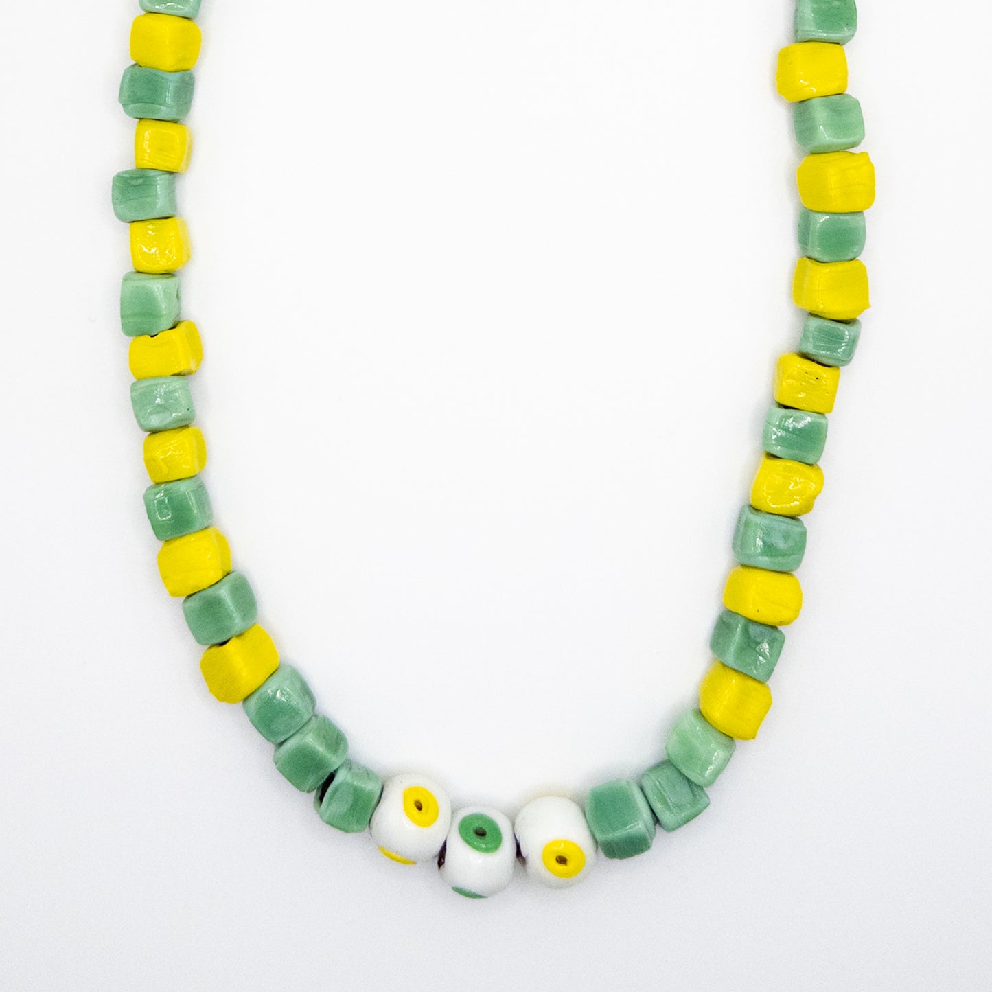 Necklace with Glass Stones