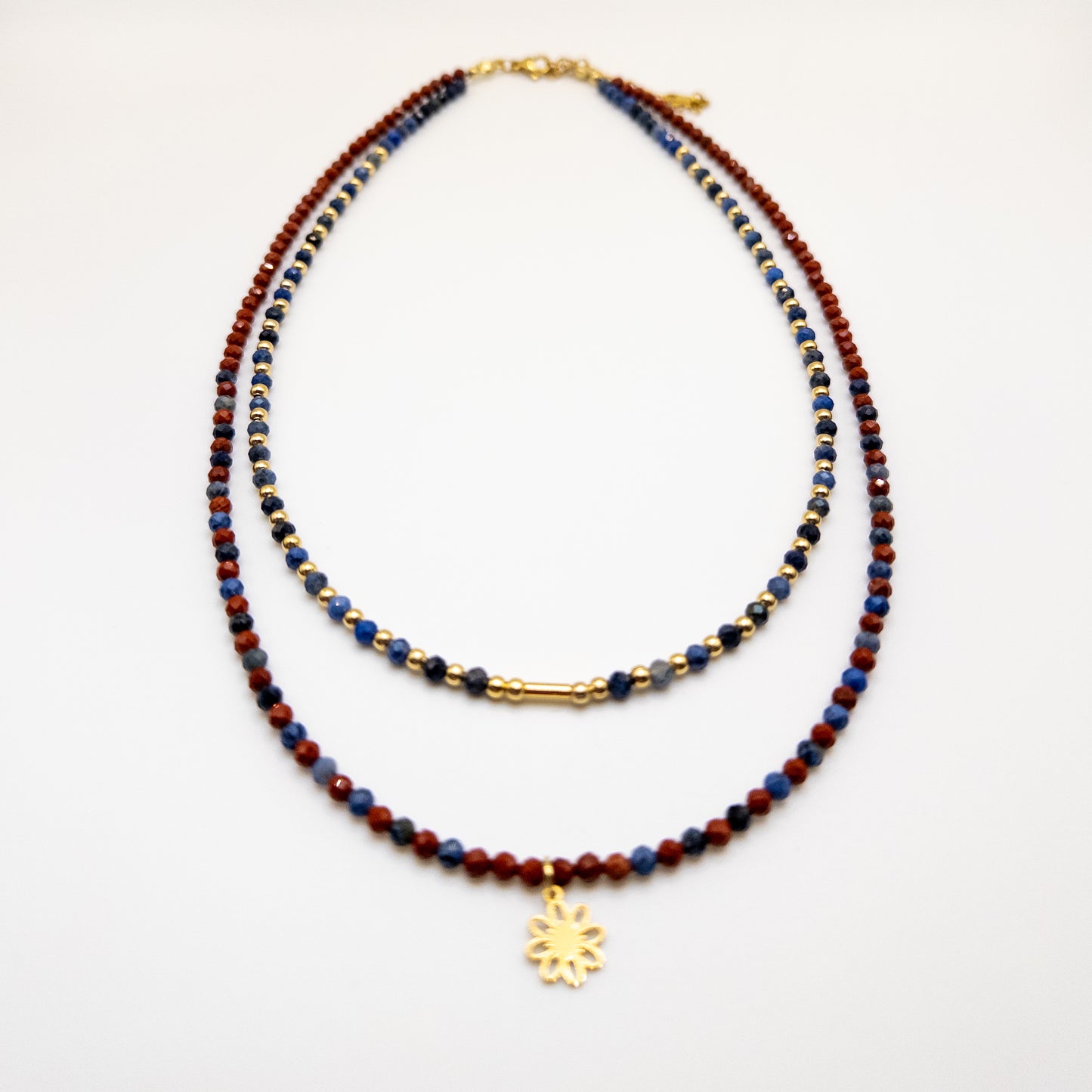 Necklace with Garnet Stone