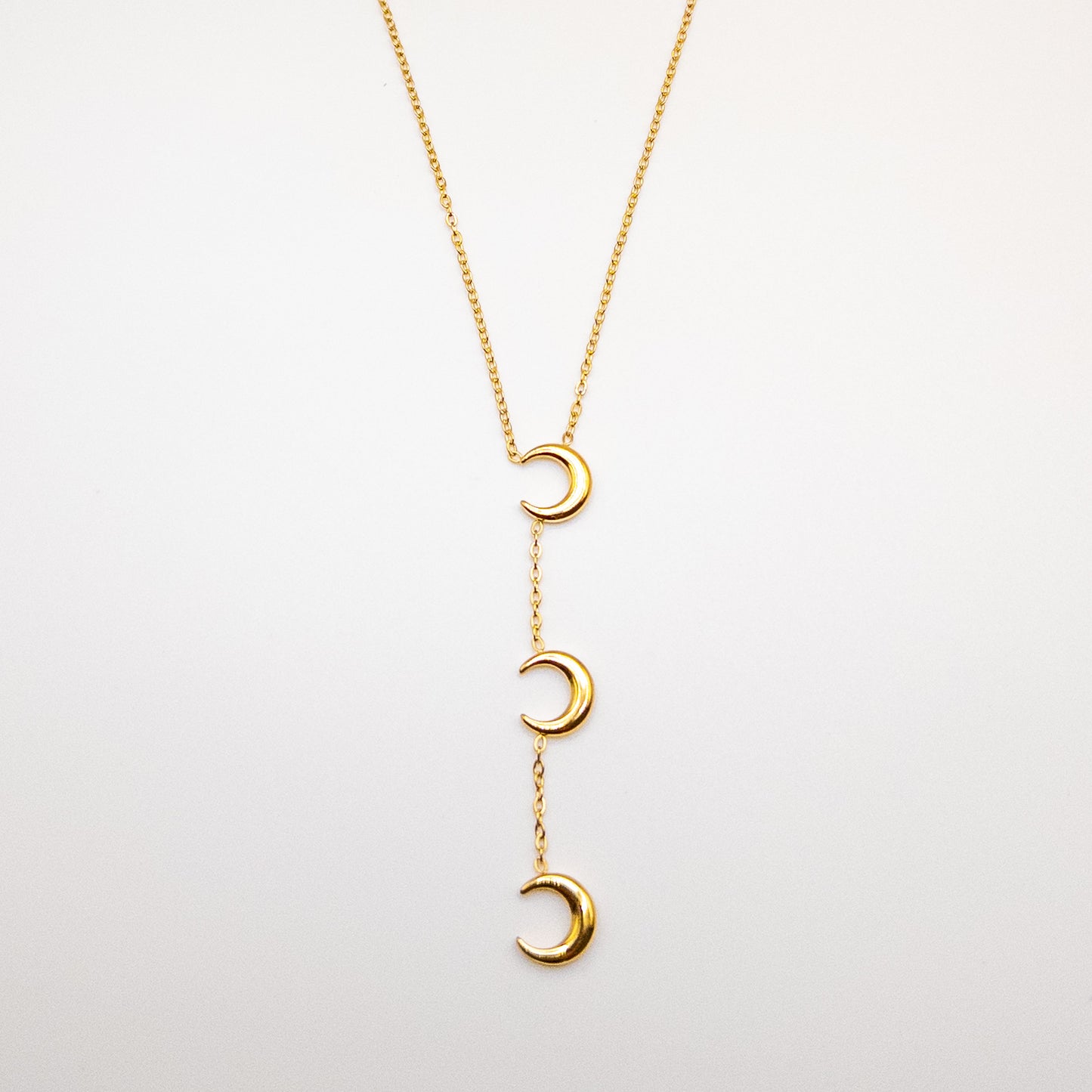 Three Moon Necklace