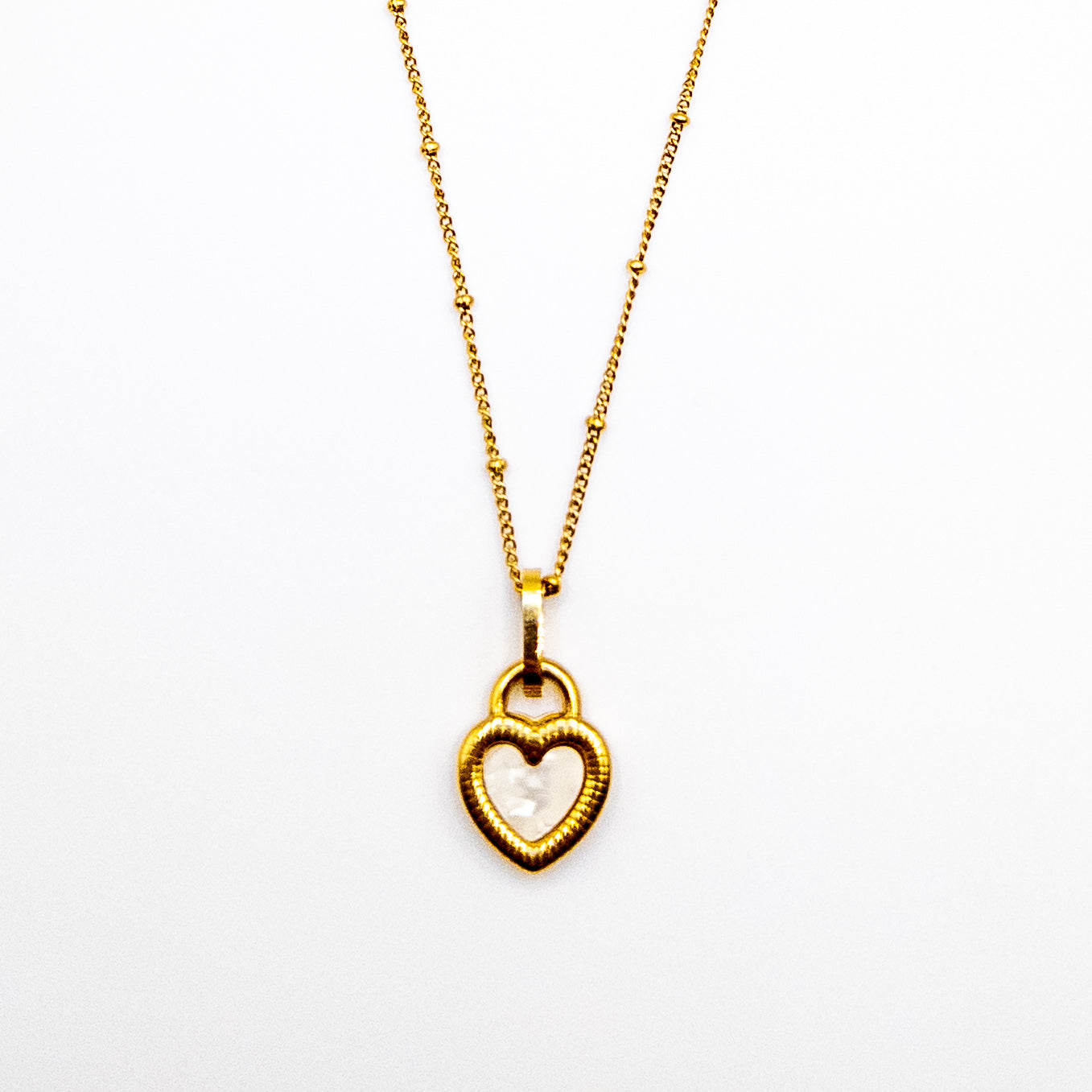 Double-Sided Heart Necklace