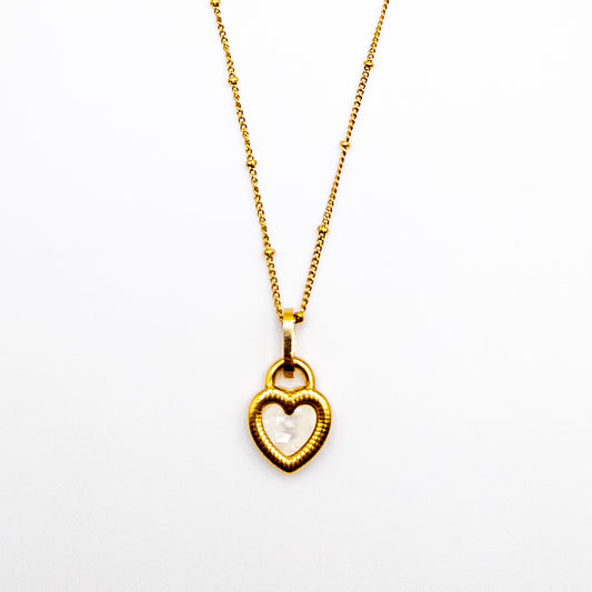 Double-Sided Heart Necklace