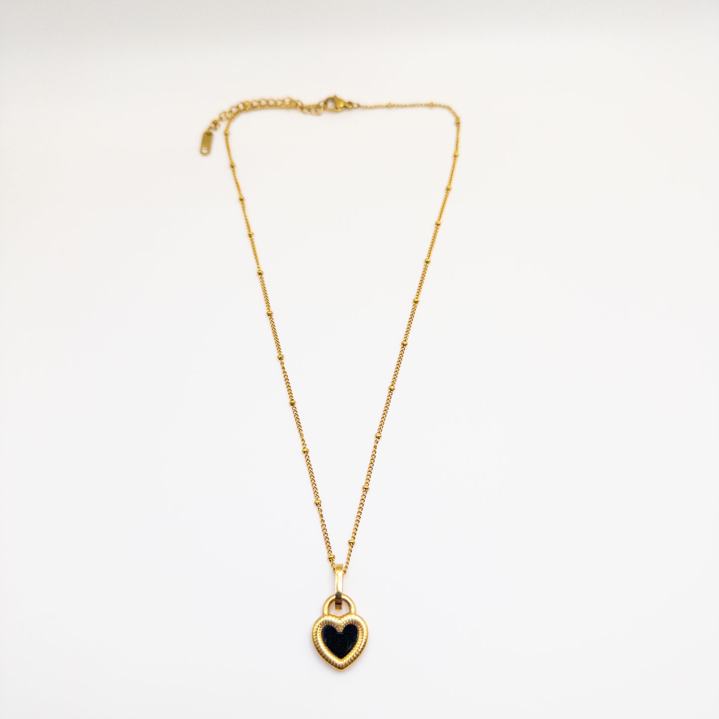 Double-Sided Heart Necklace