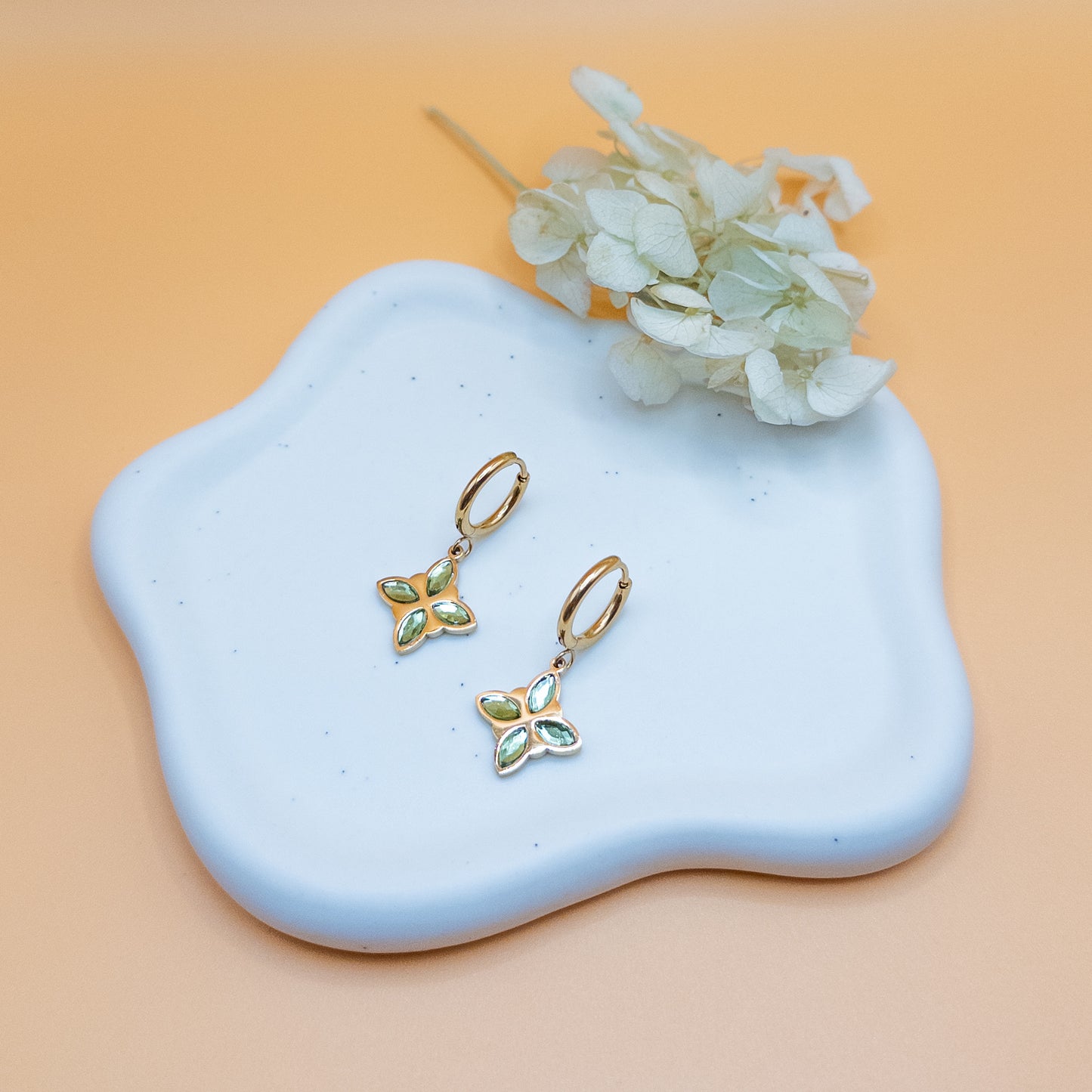 Four Leaf Clover Earrings