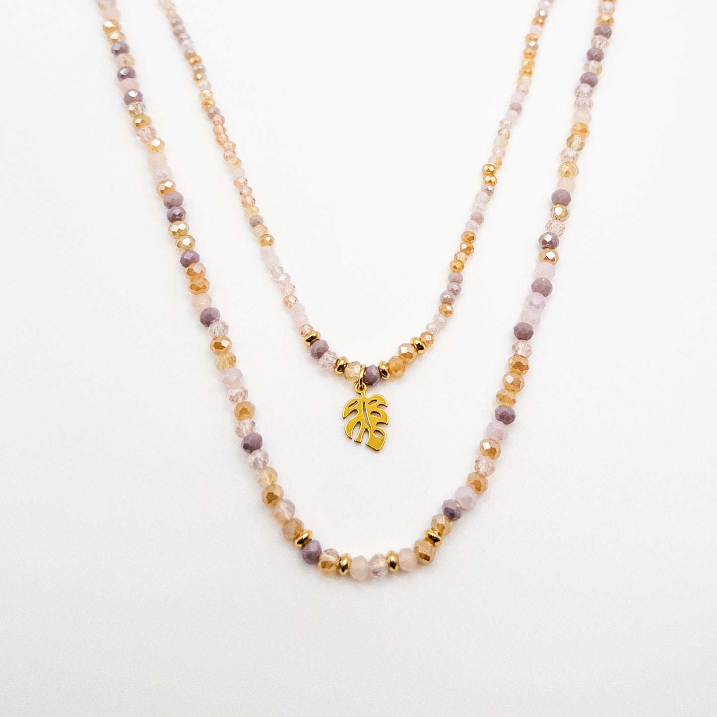 Two Layer Bead Necklace