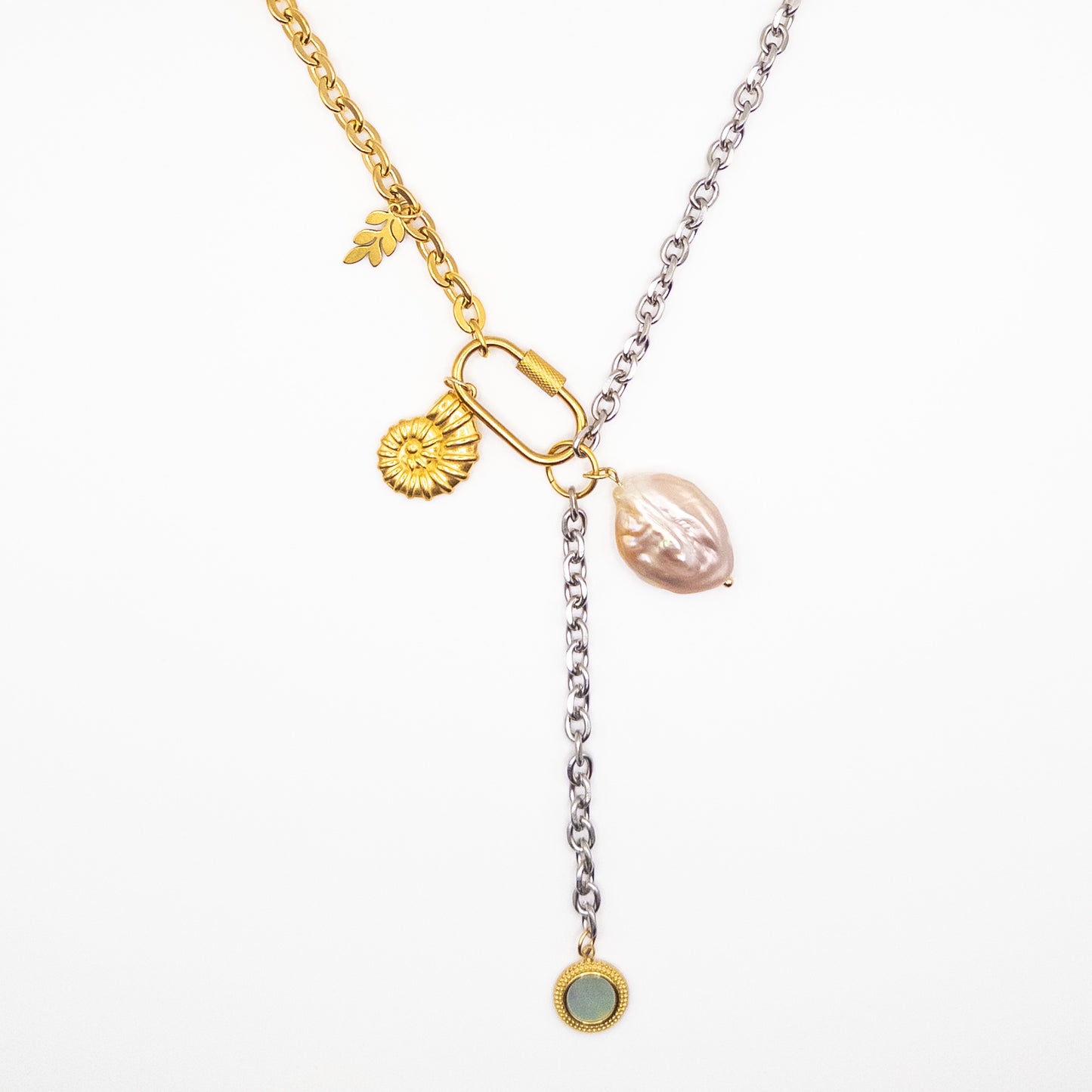 Mix Color Stainless Steel Necklace