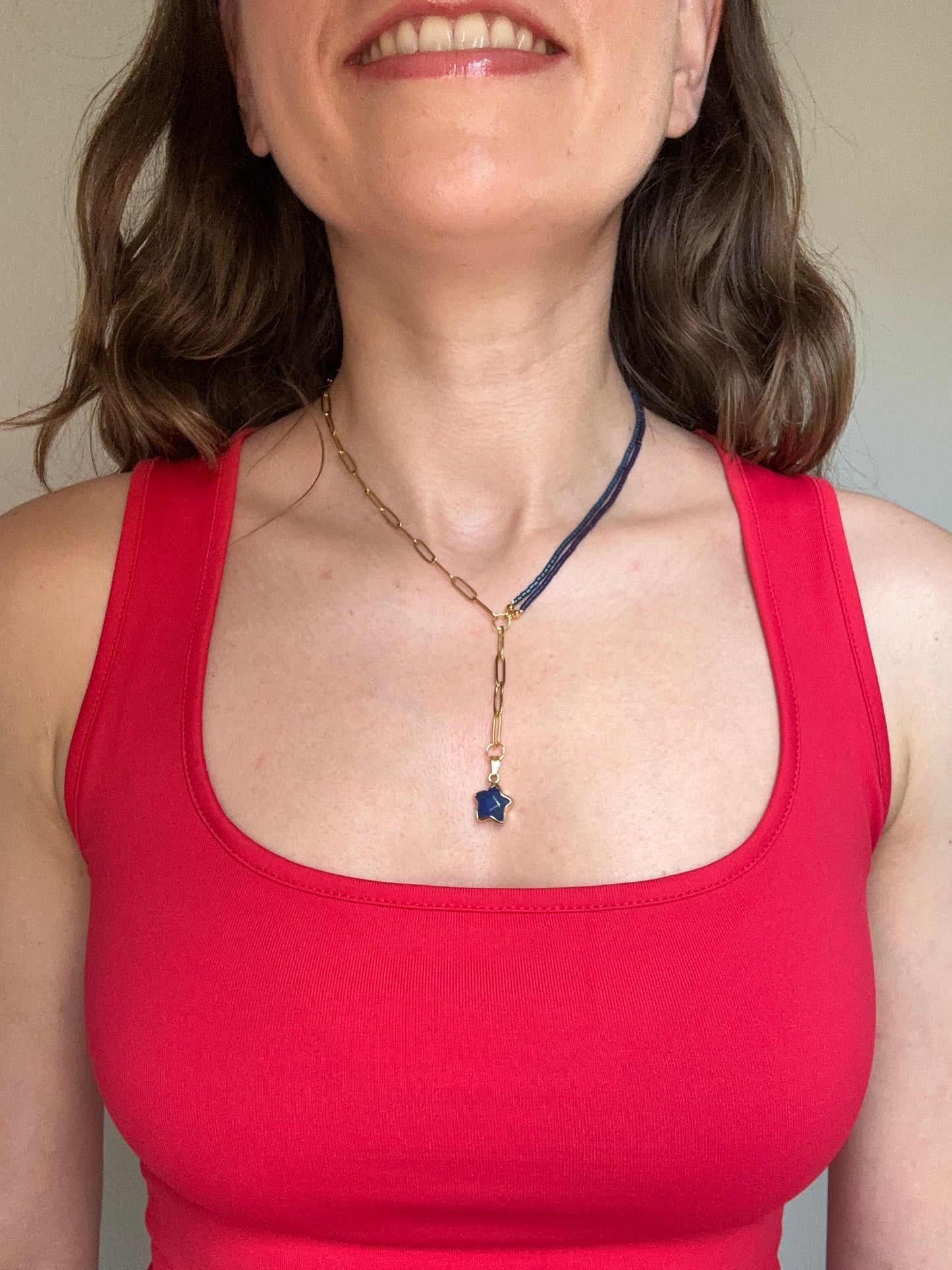 Necklace with a Star Pendant