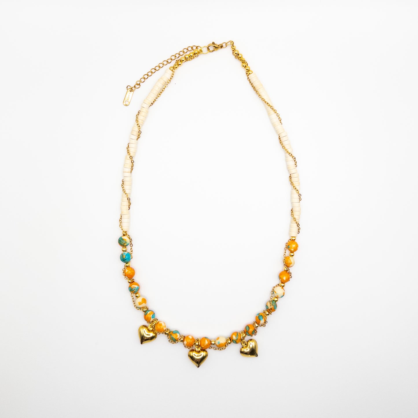 Orange Colour Necklace